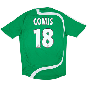 2007-08 Saint Etienne Maillot Domicile Gomis #18 - 6/10 - (S)