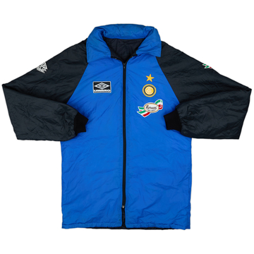 1992-93 Inter Milan Umbro Veste de pluie à capuche - 7/10 - (L)