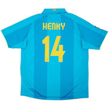 2007-09 Barcelona Maillot extérieur Henry #14 - 5/10 - (XXL)