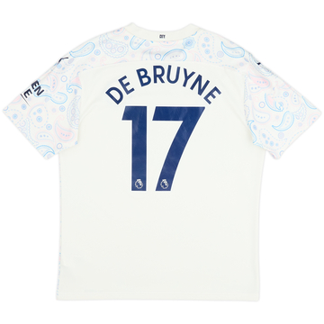 2020-21 Manchester City Maillot third De Bruyne #17 - 6/10 - (L)