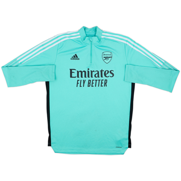 2021-22 Arsenal adidas 1/4 Zip Haut d'entraînement - 6/10 - (L)