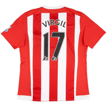 2015-16 Southampton Maillot domicile Virgil #17 - 5/10 - (L)
