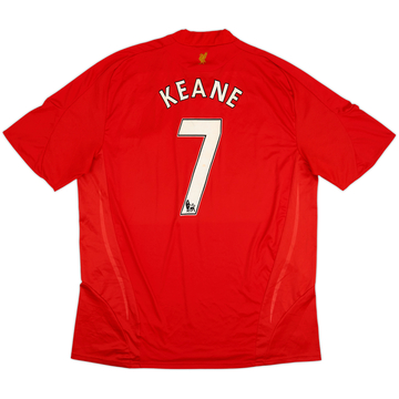 2008-10 Liverpool Maillot Domicile Keane #7 - 6/10 - (3XL)