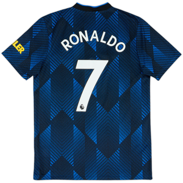 2021-22 Manchester United Maillot Third Ronaldo #7 - 10/10 - (M)