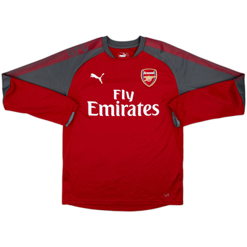 2017-18 Arsenal Puma Haut d'entraînement - 8/10 - (M)