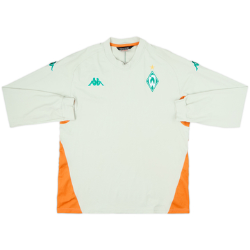 2003-04 Werder Bremen Kappa Maillot d'entraînement ML - 8/10 - (XL)