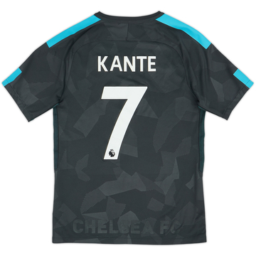 2017-18 Chelsea Maillot third Kante #7 - 6/10 - (S)