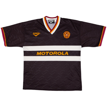 1995-96 Motherwell Maillot extérieur - 9/10 - (L)