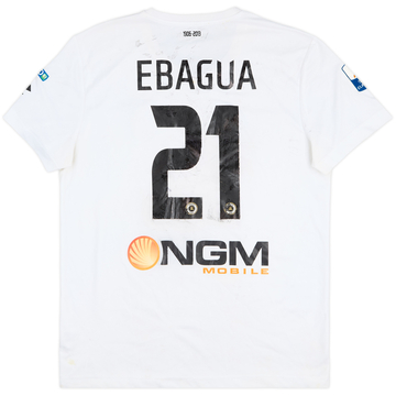 Maillot domicile Spezia 2013-14 de match Ebagua #21