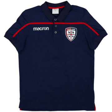 2018-19 Cagliari Macron Polo - 8/10 - (S)