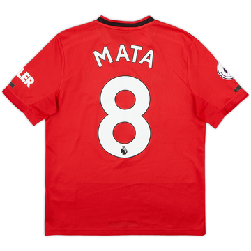 2019-20 Manchester United Maillot Domicile Mata #8 - 10/10 - (L.Boys)