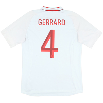 Maillot domicile Angleterre 2012-13 Gerrard #4 - 5/10 - (L)