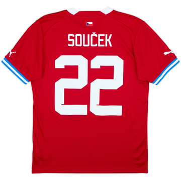 2022-23 République Tchèque Maillot Domicile Soucek #22 (M)