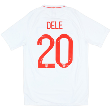 2018-19 England Maillot Domicile Dele #20 - 7/10 - (M)