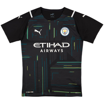 2021-22 Manchester City Maillot GK Authentique - 9/10 - (M)