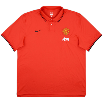 2014-15 Manchester United Nike Polo - 10/10 - (XL)