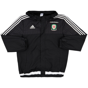 2015-16 Wales adidas Veste de pluie à capuche - 6/10 - (L)