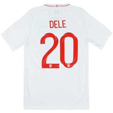 2018-19 England Maillot domicile Dele #20 - 8/10 - (S)