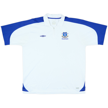 2004-05 Everton Umbro Polo 1/4 zip - 8/10 - (XXL)