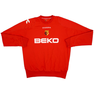 2007-08 Watford Diadora Sweat-shirt - 8/10 - (XL)