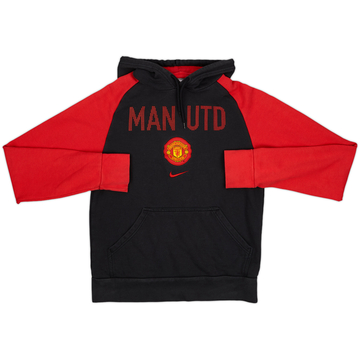 2009-10 Manchester United Nike Sweat-shirt à capuche - 8/10 - (S)