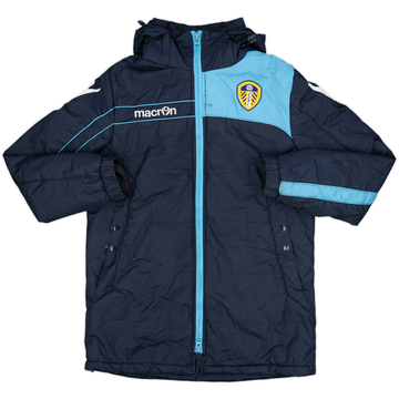 2011-12 Leeds United Macron Manteau de banc matelassé - 8/10 - (S)