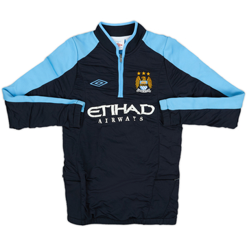 2012-13 Manchester City Umbro Haut d'entraînement zippé 1/4 - 6/10 - (Garçons M)