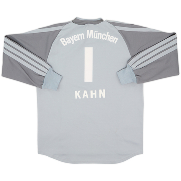 2001-02 Bayern Munich Maillot de gardien Kahn #1 - 8/10 - (15-16 ans)