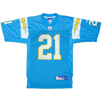 2005-06 San Diego Chargers Tomlinson #21 Reebok Maillot alternatif On Field - 5/10 - (S)