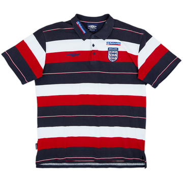 2000-01 England Umbro Polo - 7/10 - (XL)