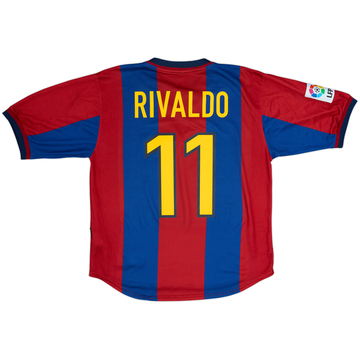 Maillot domicile Barcelona 1998-00 Rivaldo #11 - 8/10 - (M)