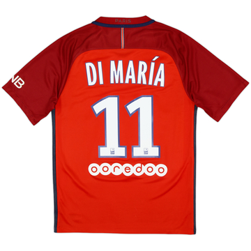 2016-17 Paris Saint-Germain Maillot extérieur Di Maria #11 - 6/10 - (S)