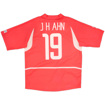 2002-03 South Korea Maillot Domicile J.H.Ahn #19 - 6/10 - (M)