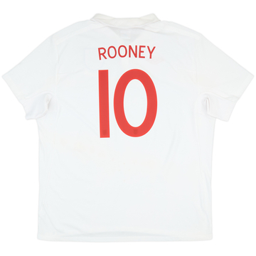 Maillot domicile Angleterre 2009-10 Rooney #10 - 8/10 - (3XL)