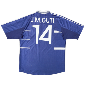 1998-99 Real Madrid Maillot extérieur J.M.Guti #14 - 5/10 - (XL)