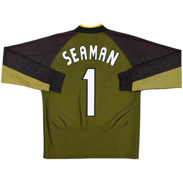 1998-99 England Maillot GK Seaman #1 - 8/10 - (Y)