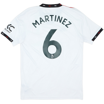 2022-23 Manchester United Maillot extérieur Martinez #6 - 7/10 - (S)