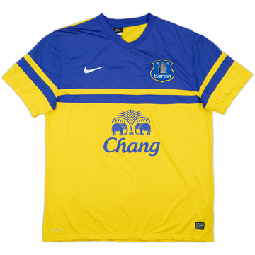 2013-14 Everton Maillot extérieur #2 - 6/10 - (XL)