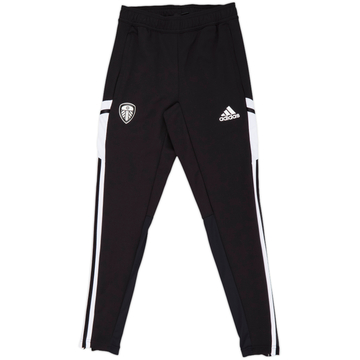 2022-23 Leeds United adidas Pantalon de survêtement - 10/10 - (XS)