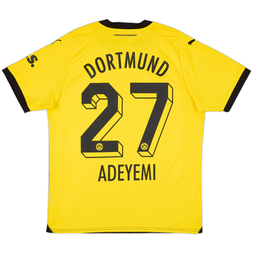 2023-24 Borussia Dortmund Maillot Domicile Adeyemi #27 - 9/10 - (L)