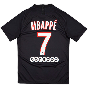 2019-20 Paris Saint-Germain Quatrième maillot Mbappe #7 - 8/10 - (S)