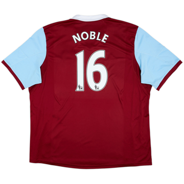 2013-14 West Ham Maillot Domicile Noble #16 - 7/10 - (3XL)