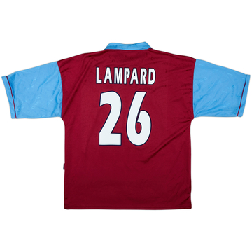 1995-97 West Ham Maillot domicile Centenaire Lampard #26 - 8/10 - (XXL)