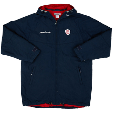 2001-02 Liverpool Reebok Manteau de banc matelassé - 8/10 - (L)