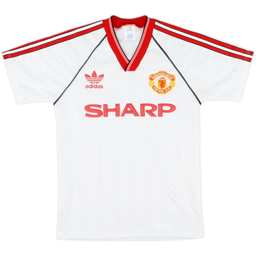 1988-90 Manchester United Maillot Extérieur - 9/10 - (Y)