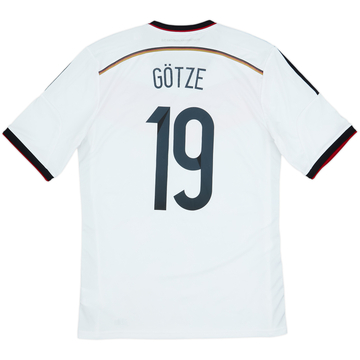 2014-15 Germany Maillot Domicile Gotze #19 - 6/10 - (L)
