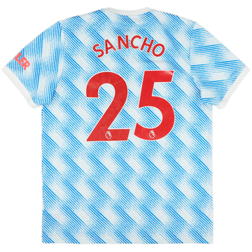 2021-22 Manchester United Maillot extérieur Sancho #25 - 7/10 - (L)