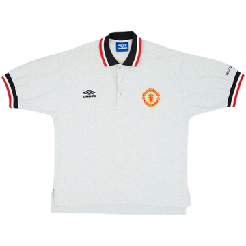1996-97 Manchester United Umbro Polo 6/10 (M)