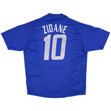 2002-04 France Maillot Domicile Zidane #10 - 5/10 - (XL)