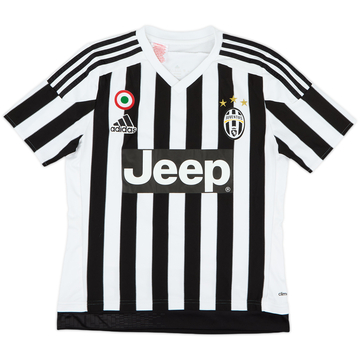 2015-16 Juventus Maillot Domicile - 8/10 - (L.Boys)